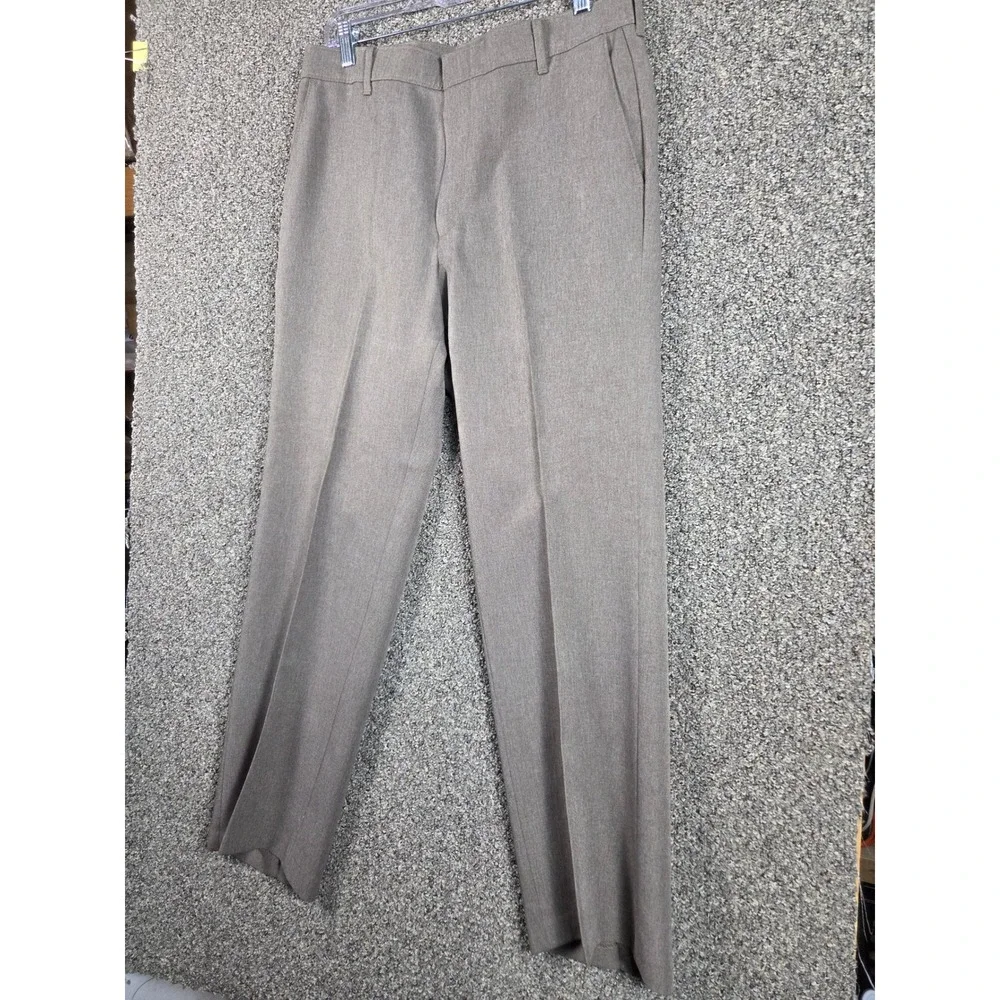 Levi's Action Slacks Mens 34x30‎ Brown Vintage Polyester Blend Casual Work Pants